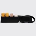 2-Compartment Travel Case - Terracotta - 4-Compartment Travel Case - Black